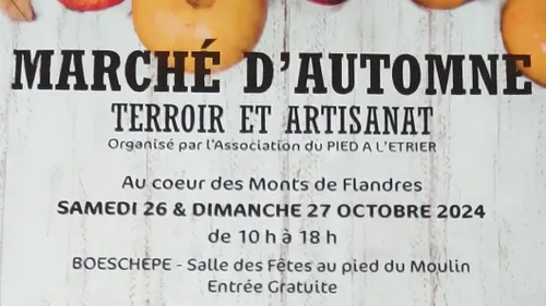 Marché d'Automne à Boeschepe ce week-end