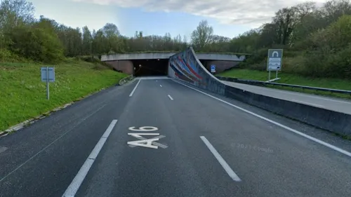 A16 : Le tunnel de Neufchâtel en travaux à partir de ce lundi soir