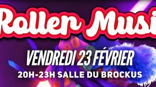 Soirée Roller Music vendredi Salle du Brockus à Saint-Omer