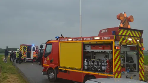 Accident de la route à Aix-en-Issart : un motard grièvement blessé