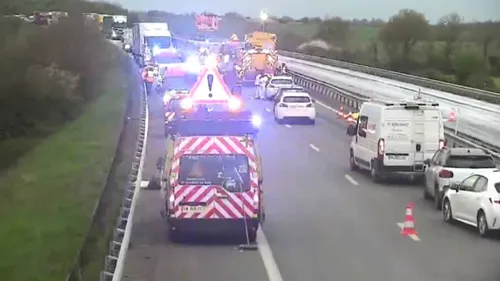 Chemillé. Un accident mortel sur l'autoroute A87