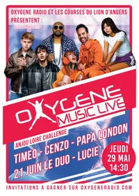 Oxygène Music Live au Lion d'Angers : Gagnez vos invitations pour...