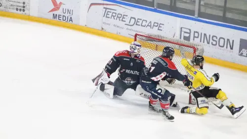 Hockey sur glace : Les Dragons croquent les Ducs