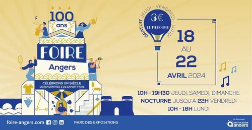 Angers. En direct de la foire exposition !