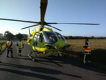 Contest. Deux blessés dans un accident entre une moto et un poids...
