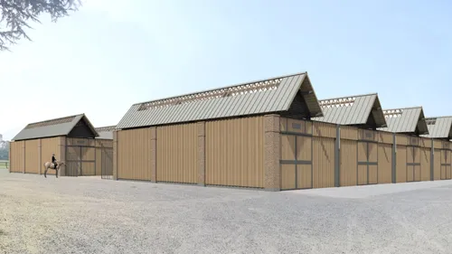 Le Lion d’Angers. Des boxes en dur pour les chevaux du Mondial de...