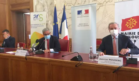 Toulouse : première grande ville de France à rendre le masque...