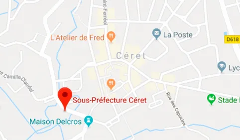 Rassemblement à Céret contre l'université d'été d'Alain Soral