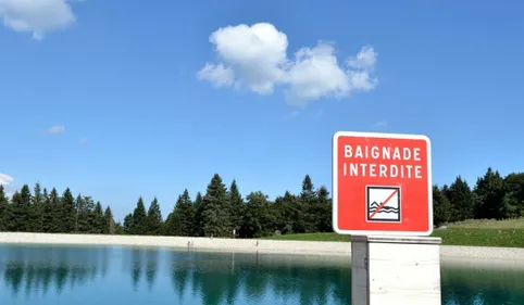 Fortes chaleurs : à Toulouse, le lac de Sesquières interdit à la...