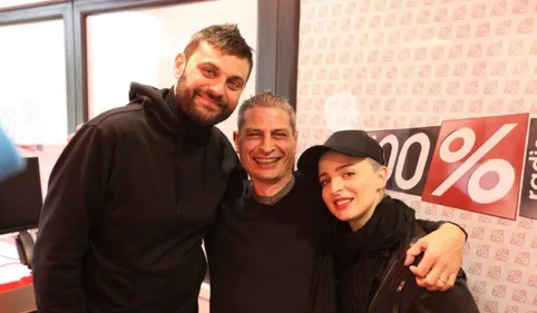 Madame Monsieur dans les studios de 100% ce lundi matin