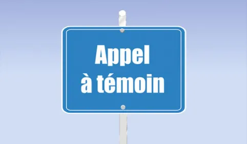 Un appel à témoin lancé après l'accident mortel de...