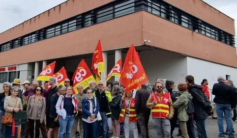 Manifestation pour défendre les urgences dans le Tarn-et-Garonne