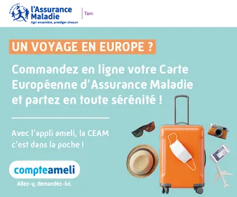 Un voyage en Europe ? Commandez en ligne votre CEAM et partez en...