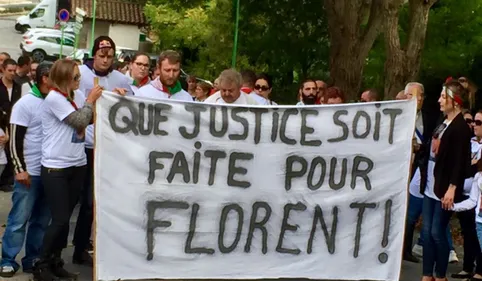 Ils ont marché en mémoire de Florent