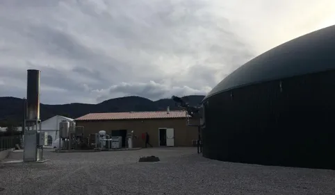 L'inauguration ce mardi à Aiguefonde de Biométharn