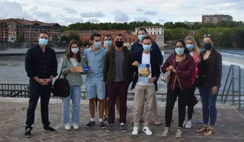 L'association "les Engagés" à Toulouse se mobilise contre...