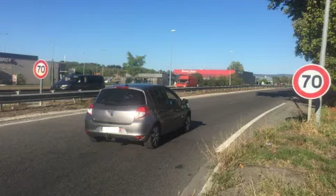 Castres. Un tronçon de nationale passe de 90km/h à 70 km/h entre la...