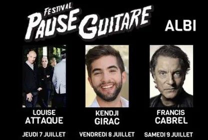 Pause Guitare: ils seront là!