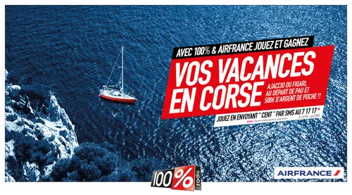 Gagnez vos vacances en Corse avec AIR FRANCE !