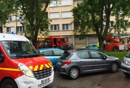 Incendie en centre-ville de Castres