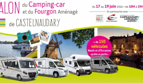 Les camping-cars débarquent à Castelnaudary