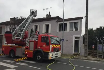 Feu d'habitation à Albi