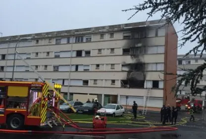 Incendie à Albi.