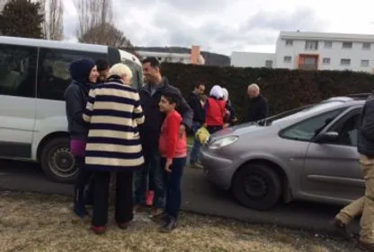 Les familles des réfugiés accueillies à leur tour