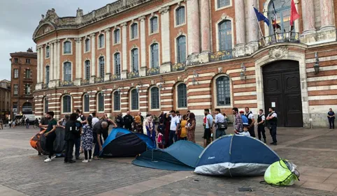 Toulouse : une quarantaine de Syriens expulsés d'un squat des Izards