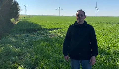 Eolienne brisée dans le Lauragais : "on a peur !" explique un riverain