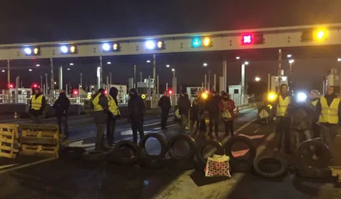 Blocage du péage nord de Toulouse sur l'A62 : nouvelles...