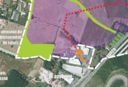 Montauban : aménagement de l’accès à la zone « Les Prades » 