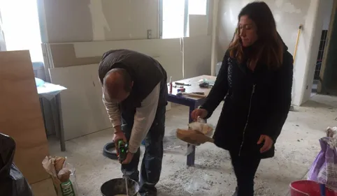 Chantier à Labruguière : la maison de Laetitia et Ludovic bientôt...