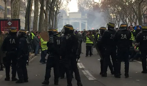 L'acte 22 à Toulouse, "capitale des gilets jaunes", émaillé de heurts 