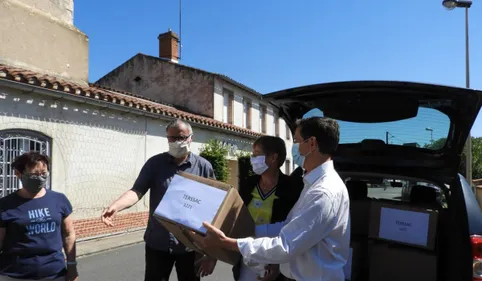 La distribution des masques aux Tarnais a débuté