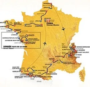 Le Tour de France passera par Carcassonne, Luchon, Lourdes et Pau