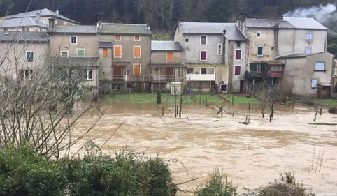 Crue du Gijou à Vabre : record de 1930 battu !