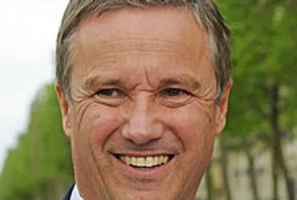 Nicolas Dupont Aignan en campagne dans les Hautes-Pyrénées hier