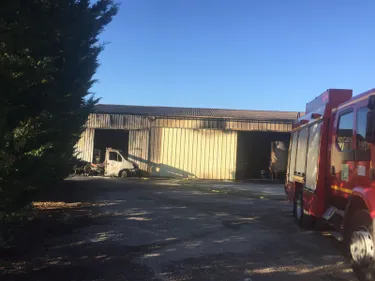 Feu de chai à Montans