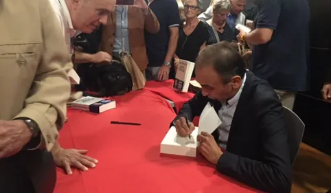 Eric Zemmour à Perpignan : "J'avais promis à Louis Aliot de venir"