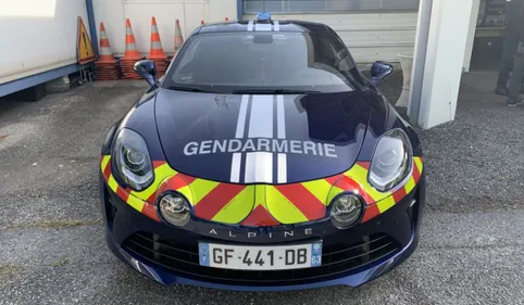 L’Alpine 110 nouveau bolide des gendarmes toulousains pour traquer...