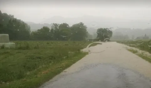 Pezens inondé : le bas du village évacué 