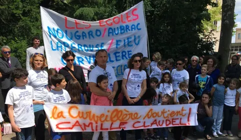 Les parents d'élèves de Camille Claudel à Albi contre-attaquent