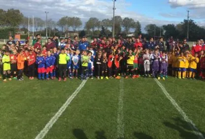 Les joueurs du TFC à Lavaur