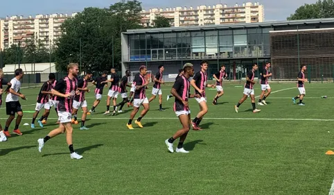 Le TFC de retour à l'entraînement 