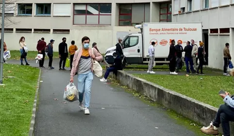 Le Crous de Toulouse et la Banque Alimentaire distribuent 800...