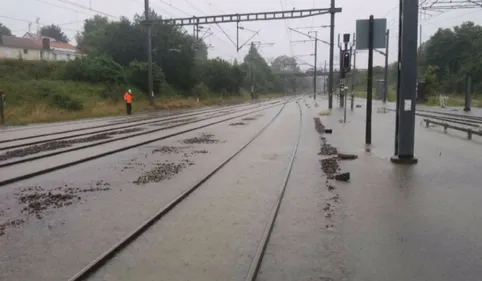 Intempéries : le trafic SNCF interrompu entre Toulouse et...