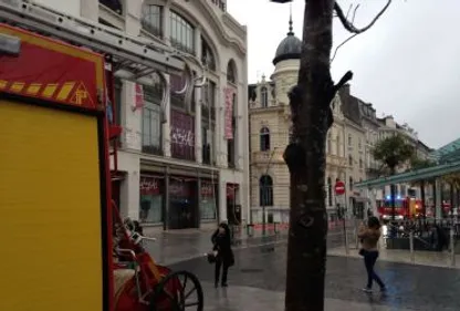 Pau : les Galeries Lafayette ravagées par les flammes