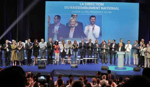 Marine Le Pen de retour à Perpignan pour un dernier meeting de...