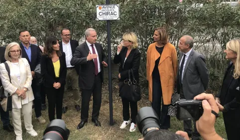 La fille de Jacques Chirac à Toulouse pour inaugurer une avenue au...